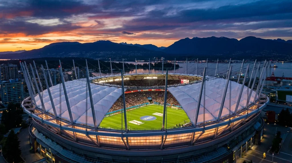 BC Place Vankūverā — Pasaules kausa 2026 norises vieta Kanādā