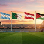 J grupas komandas — Argentīna, Alžīrija, Austrija un Jordānija Pasaules kausa 2026 turnīrā