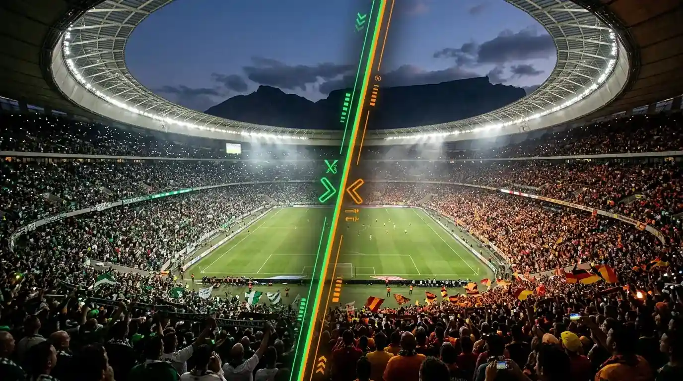 Meksika pret Angliju: Aztekas stadiona un augstkalnes vizuāls salīdzinājums