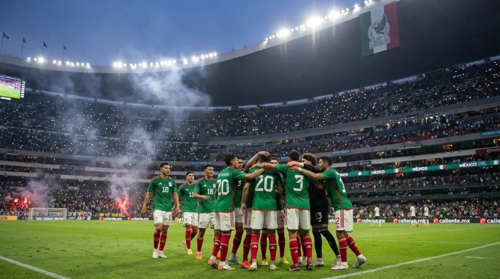 Meksikas futbola izlase Pasaules kausa 2026 turnīrā — atklāšanas spēle Estadio Azteca