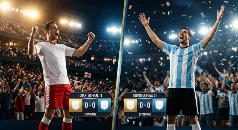 PK 2026 ceturtdaļfinālu kopsavilkums: Anglija un Argentīna izcīna pusfinālu